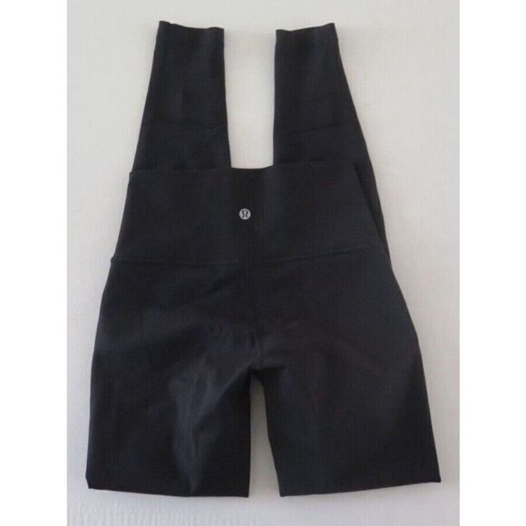 Lululemon Women's Sz 4 Black Tech Mesh Tight Leggings - Picture 5 of 7